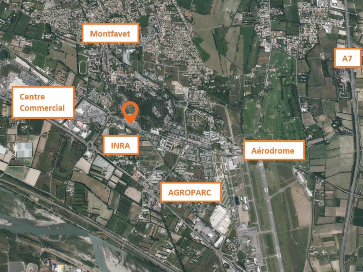 Au Coeur D'Agroparc Lägenhet Avignon Exteriör bild